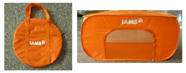Iams - pop up tent